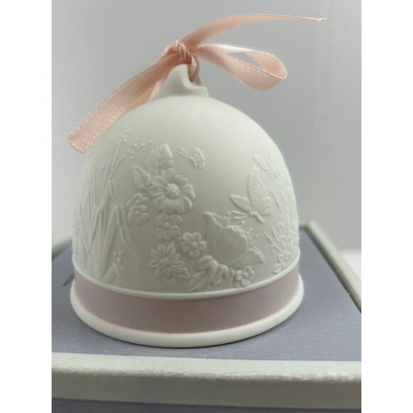 Lladró Collectors Society Spring Bell 1991 Porcelain Campana Primavera #7613 Box - Picture 4 of 12